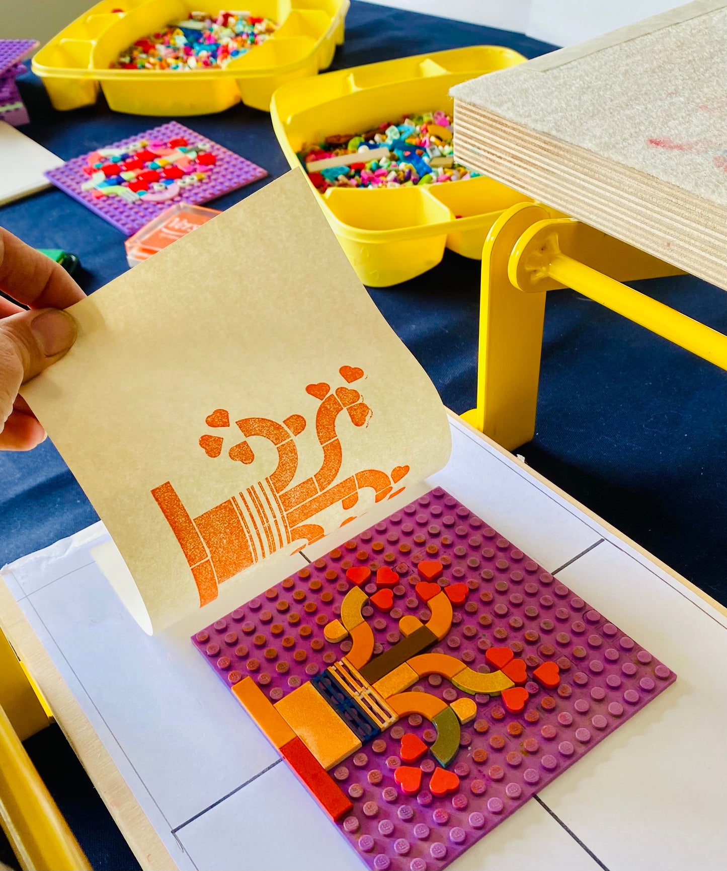 Lego Printing at Electric Bear, Bath