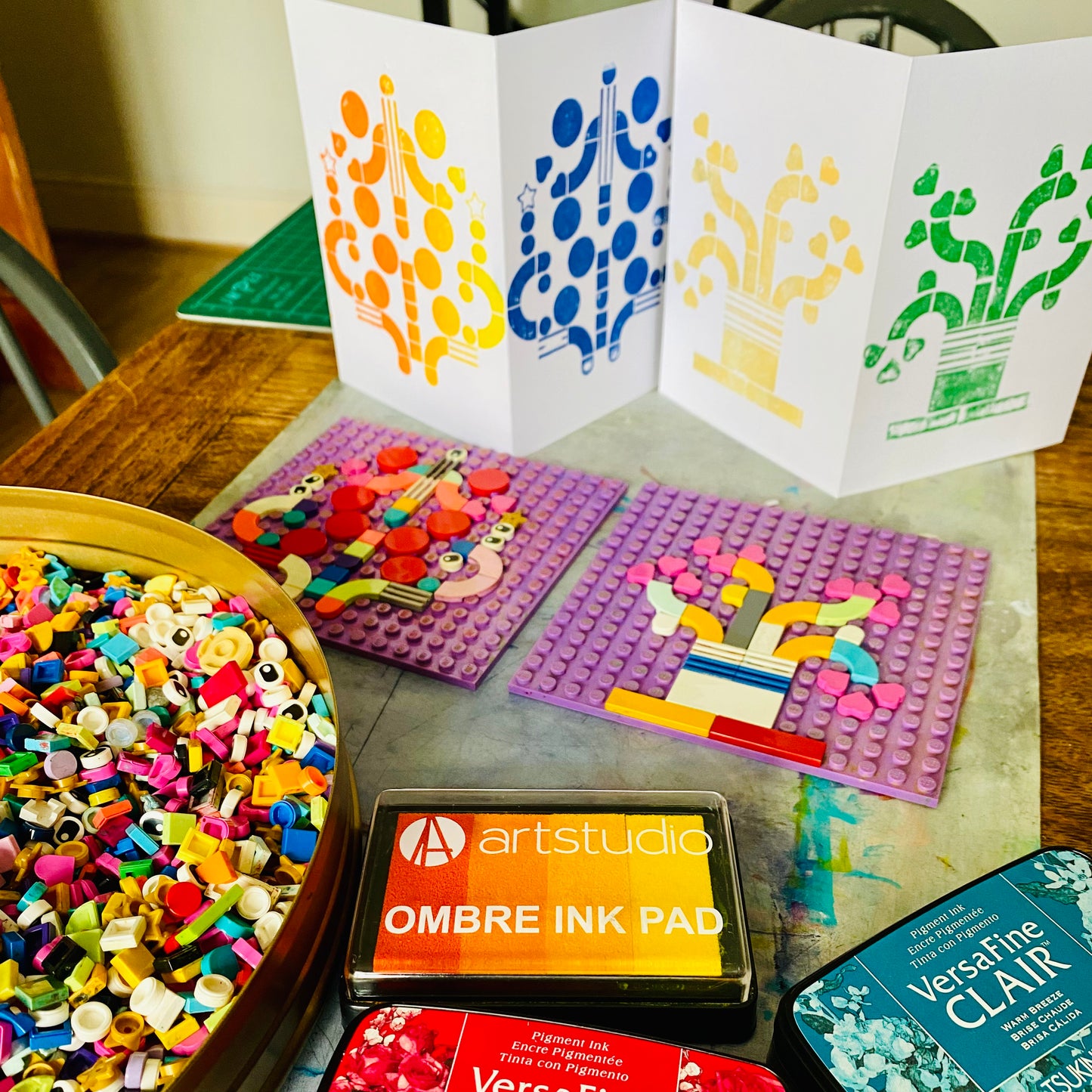Lego Printing at Electric Bear, Bath