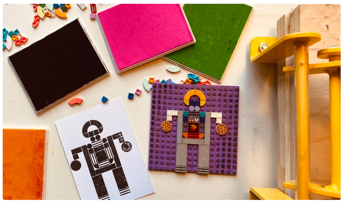 Lego Printing at Electric Bear, Bath