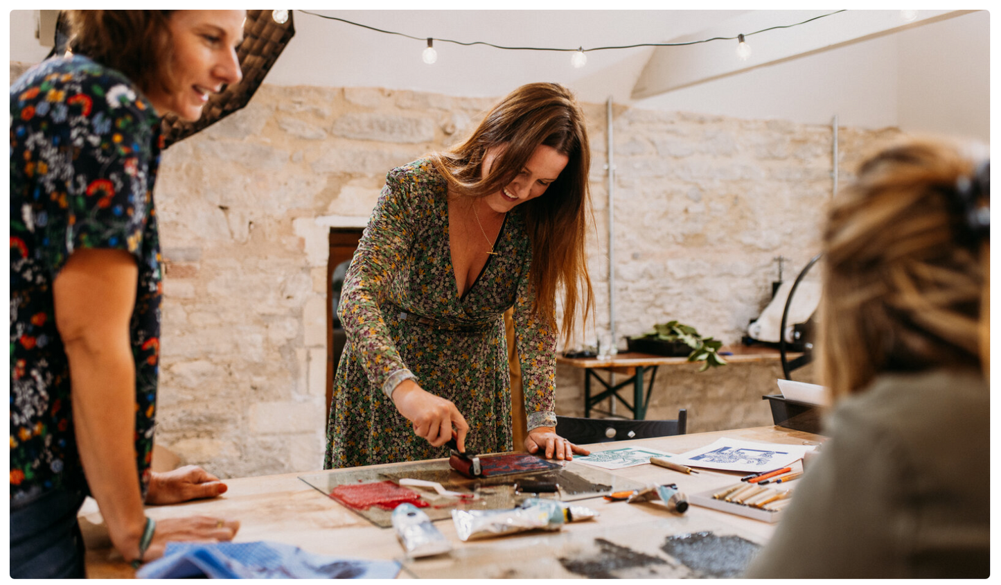 Linoprinting for Everyone in Staple Hill