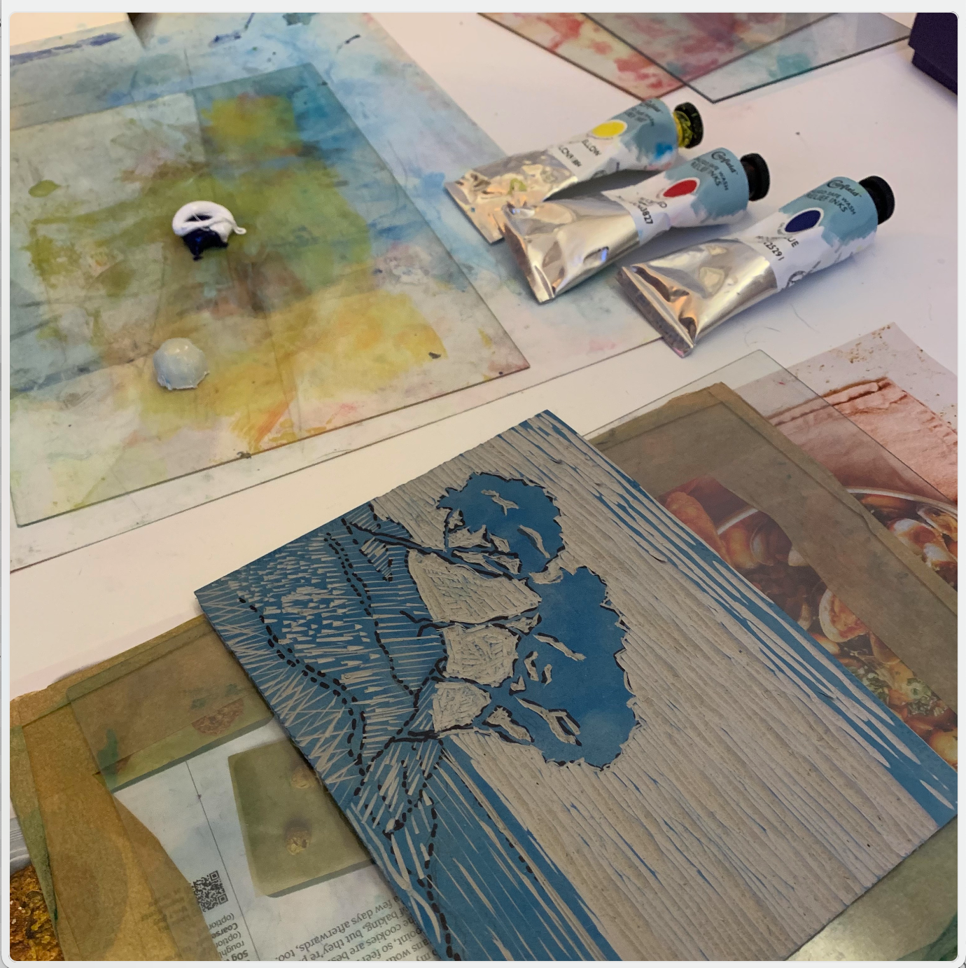Linoprinting for Everyone in Staple Hill