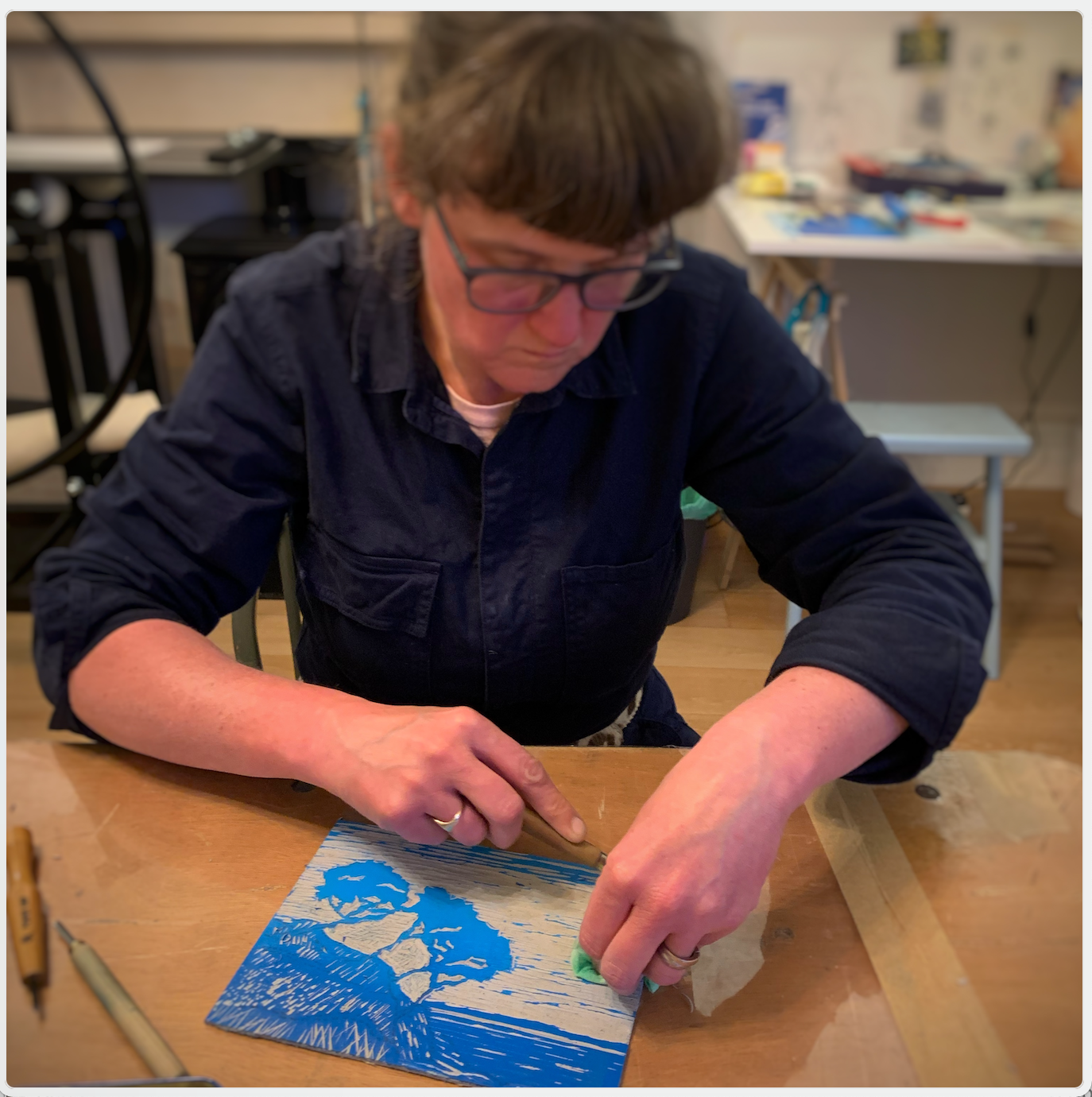 Linoprinting for Everyone in Staple Hill