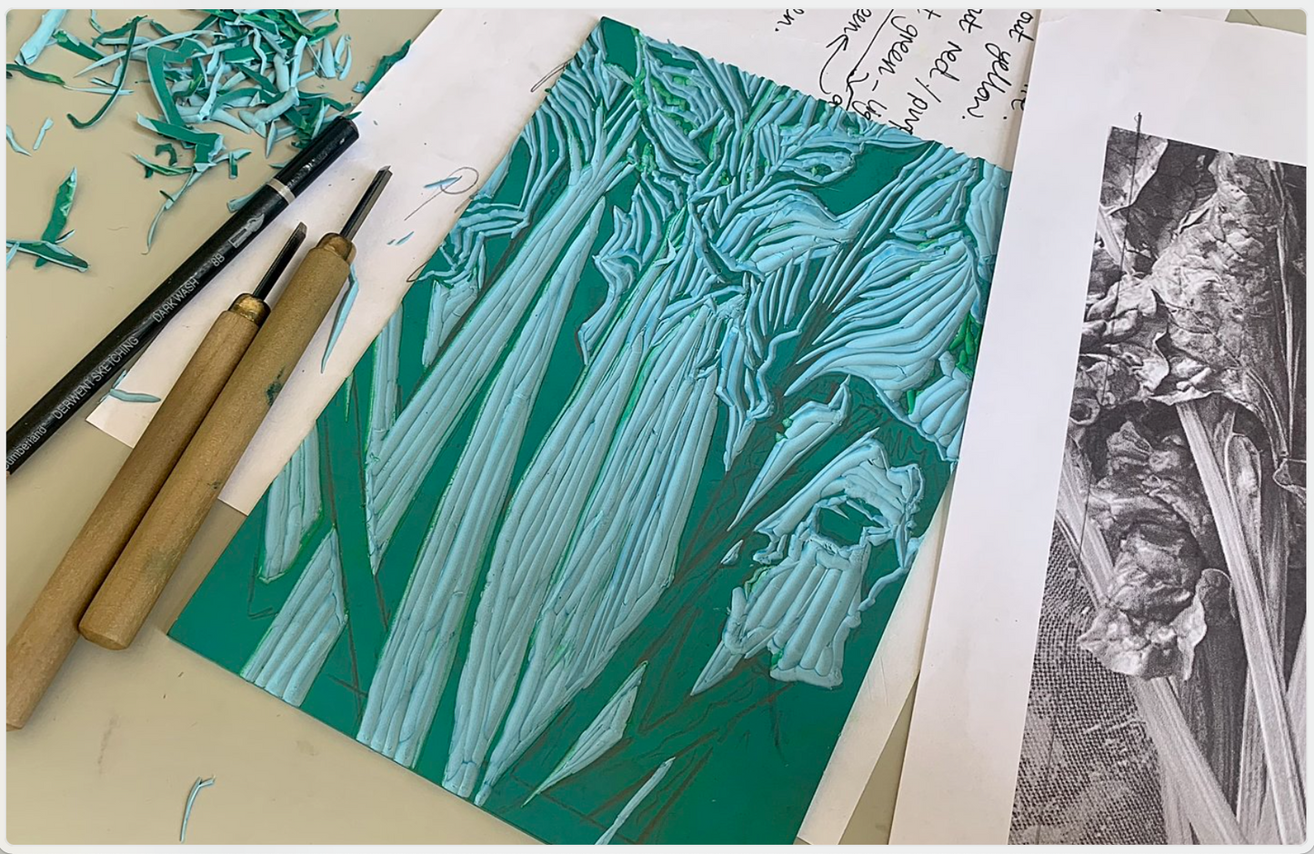 Linoprinting for Everyone at Creative Space