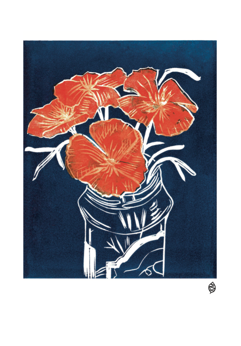1006 Poppy jar