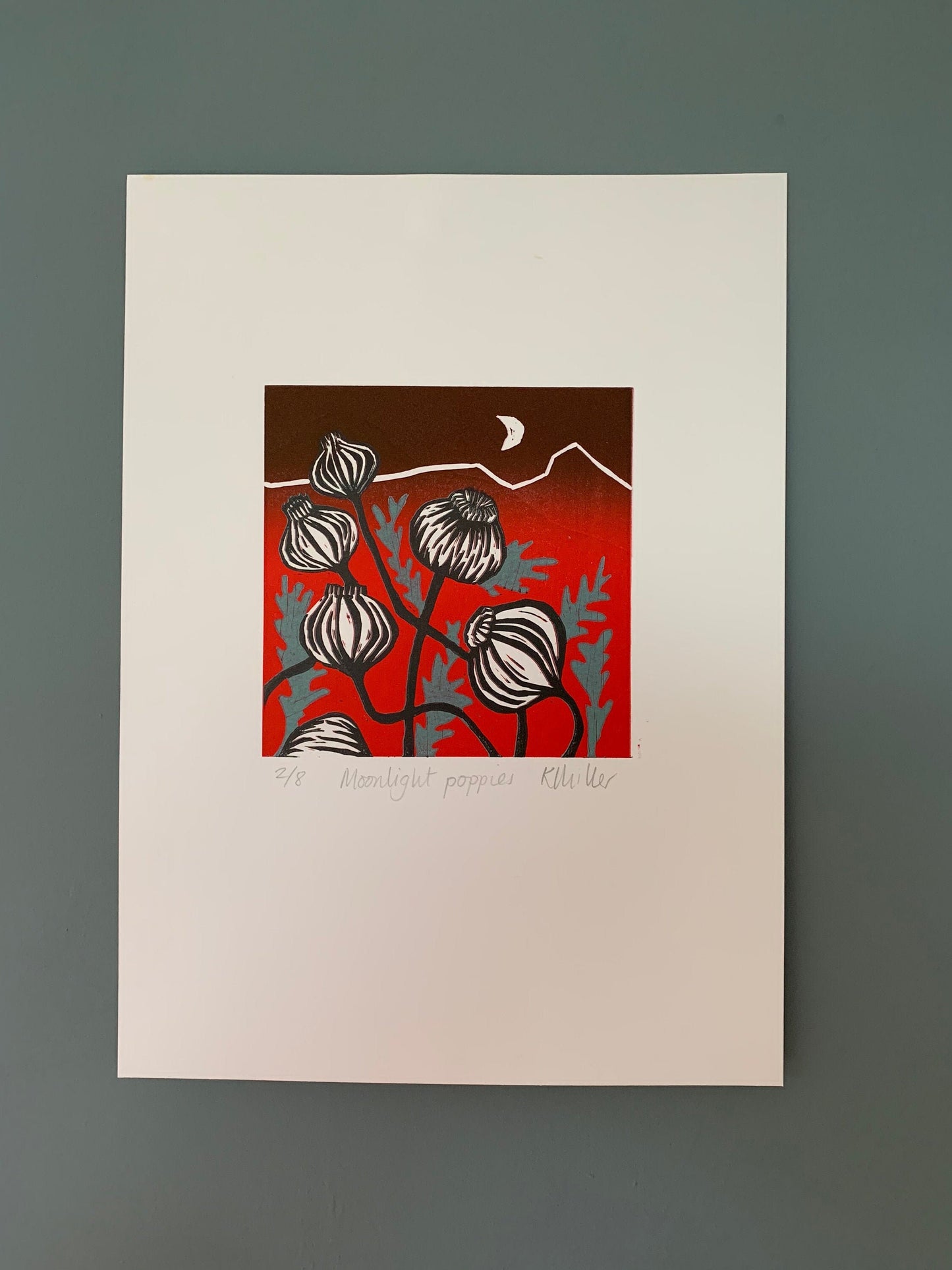 1004 Moonlight poppies