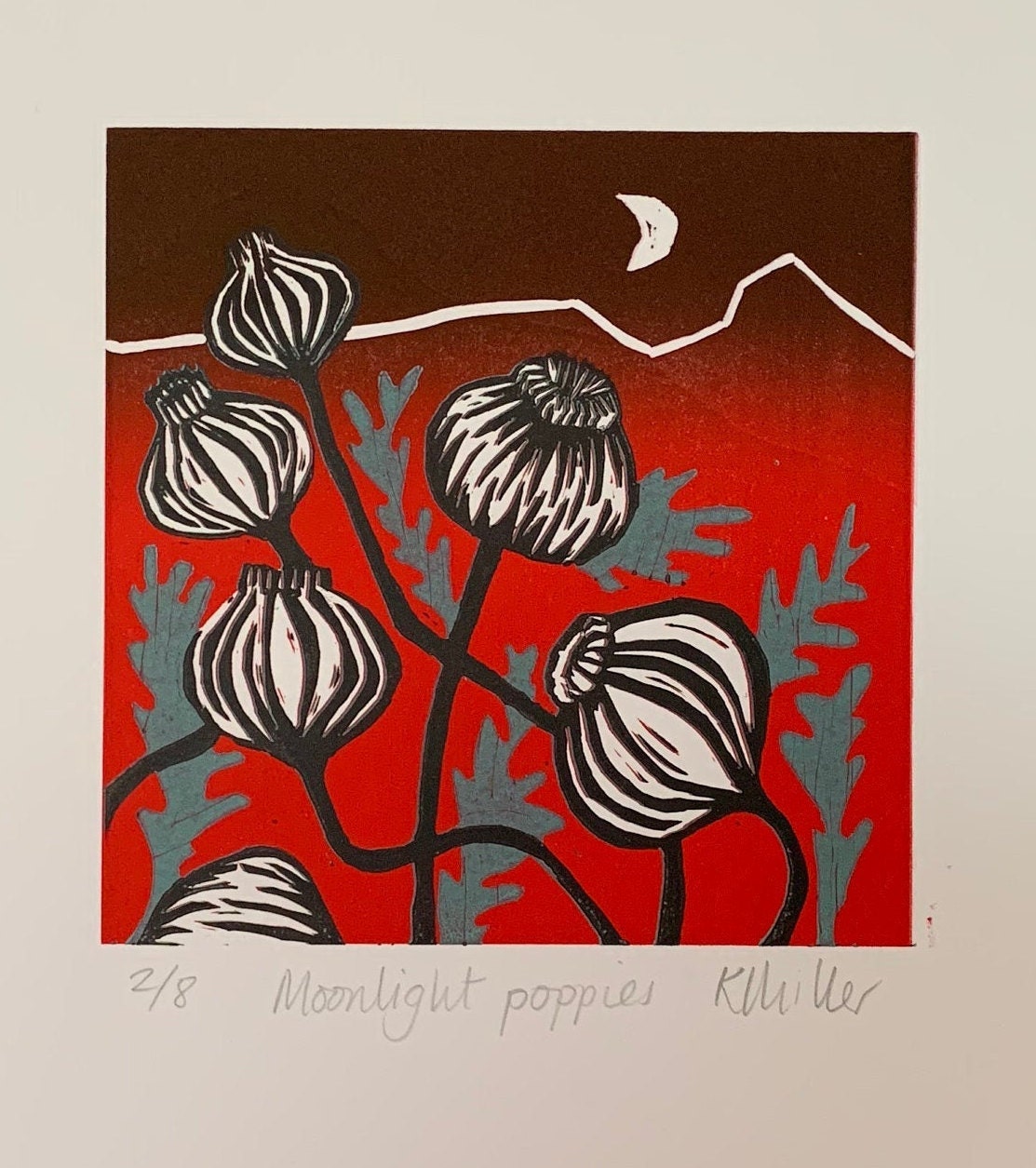 1004 Moonlight poppies