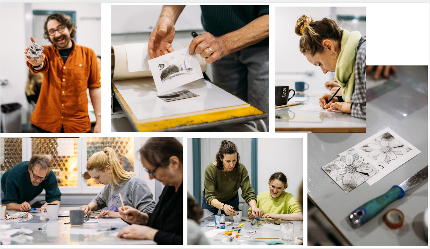 TetraPak Intaglio Printmaking at Prior Shop