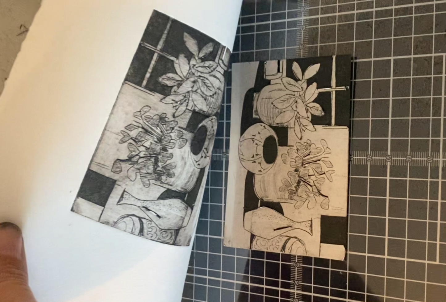 TetraPak Intaglio Printmaking at Prior Shop